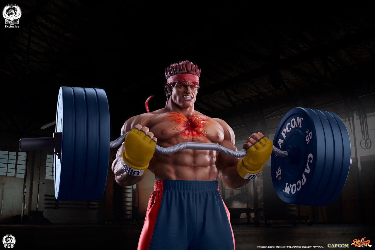 Ultra Street Fighter IV - Satsui no Hadou ni Mezameta Ryuu - Gym/Fitness/Powerlifting - 1/4 (Premium Collectibles Studio) photo 24