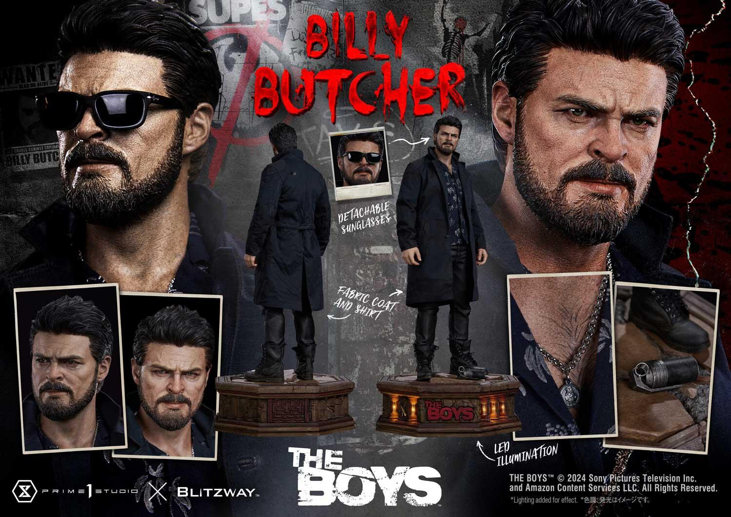 The Boys - Butcher - Premium Masterline  (PMTB-01DX) - 1/4 - DX Version (Blitzway, Prime 1 Studio) photo 62