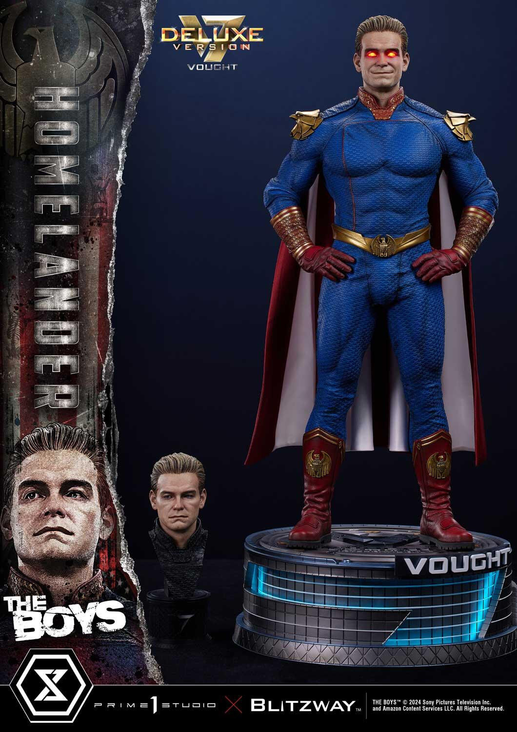 The Boys - Homelander - Premium Masterline  (PMTB-02DX) - 1/4 - DX Version (Blitzway, Prime 1 Studio) photo 12