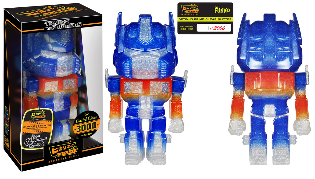 Transformers - Convoy - Hikari Sofubi - Optimus Prime - Glitter Translucent (Funko Toys)