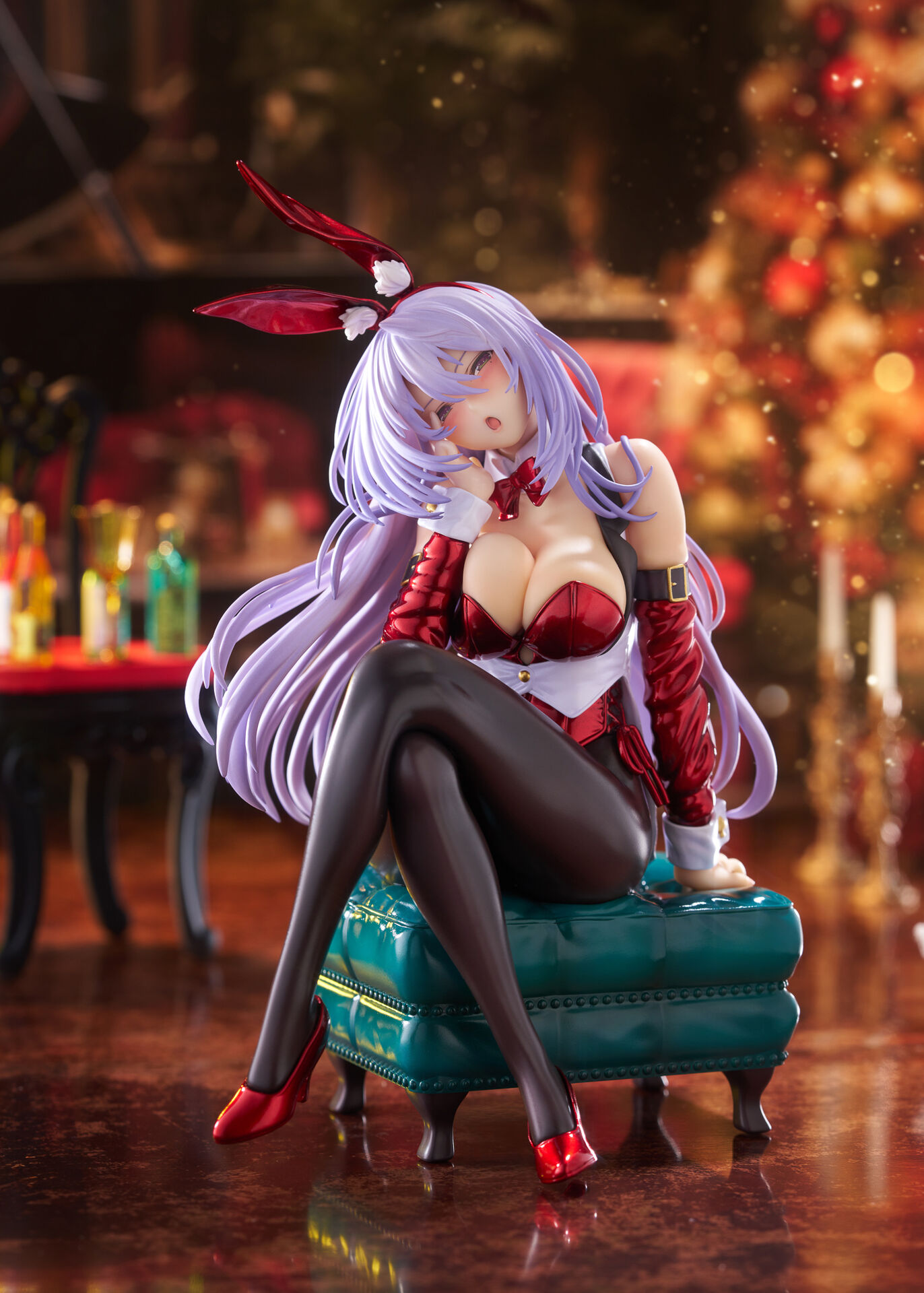 Hanikami, Kanojo wa Koi o Suru - Amagasa Tsuduri - 1/7 - Bunny Style, Christmas Santa Color (PLUM) photo 2