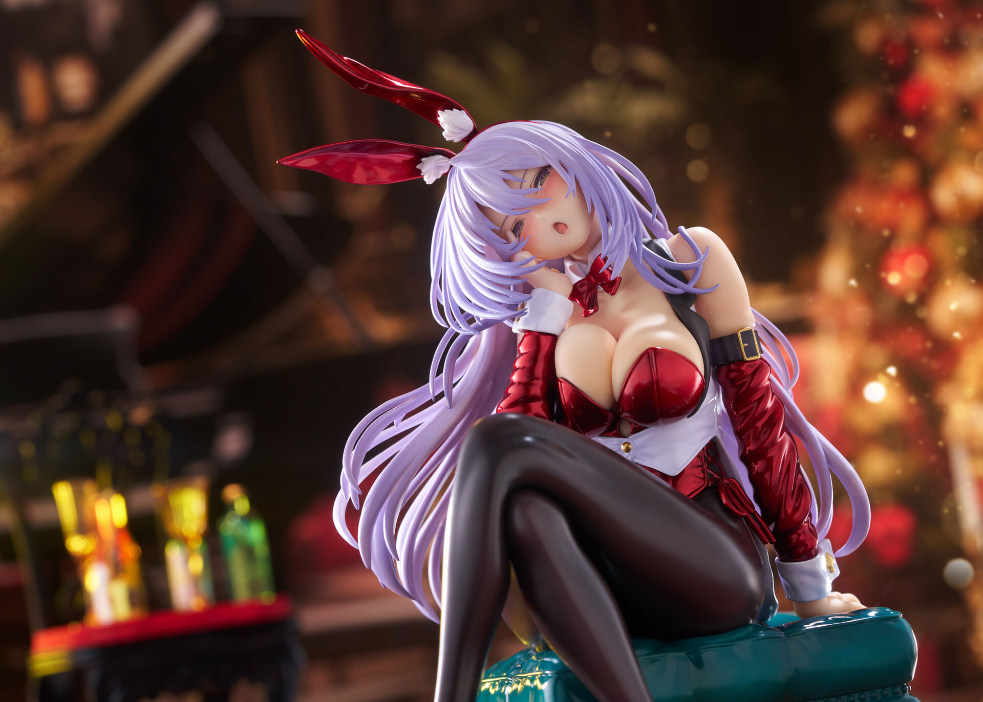 Hanikami, Kanojo wa Koi o Suru - Amagasa Tsuduri - 1/7 - Bunny Style, Christmas Santa Color (PLUM) photo 5