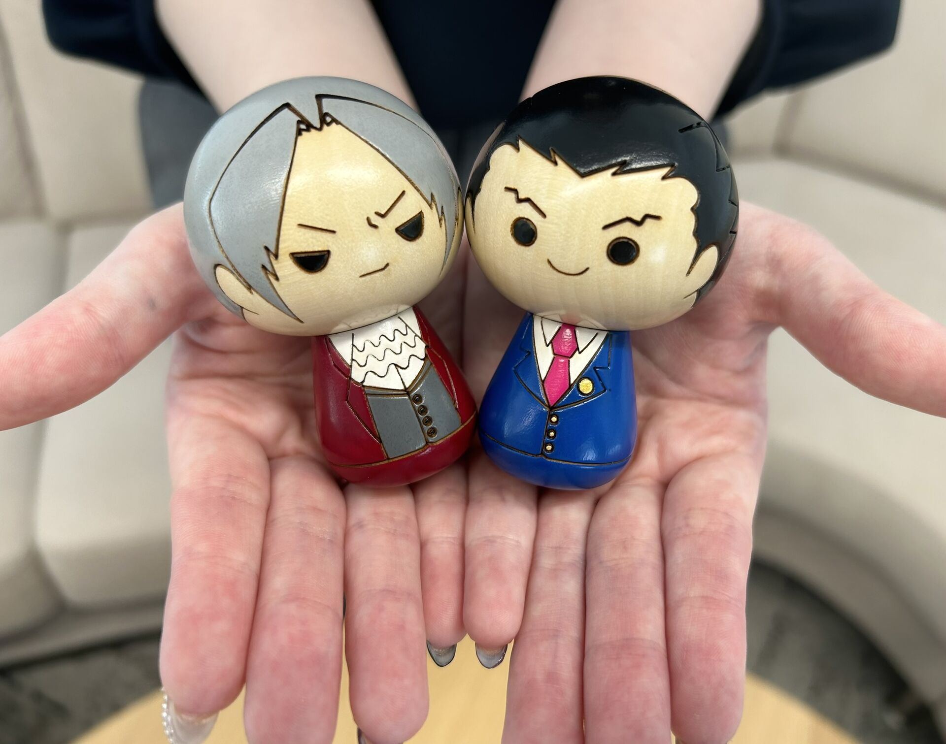 Gyakuten Saiban - Naruhodo Ryuichi - Kokeshi Doll (Capcom, Kokeshi Works)