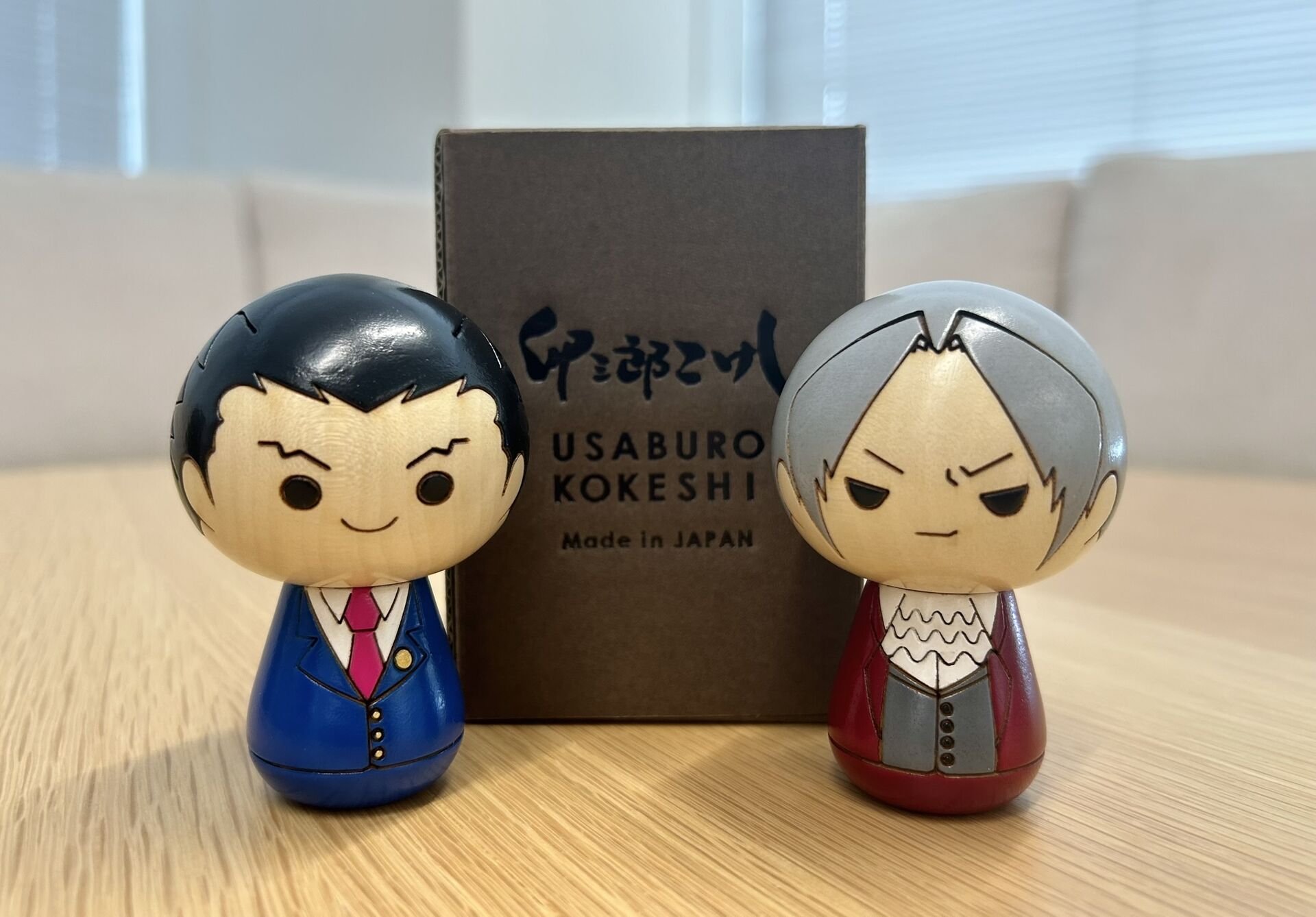 Gyakuten Saiban - Mitsurugi Reiji - Kokeshi Doll (Capcom, Kokeshi Works) photo 3