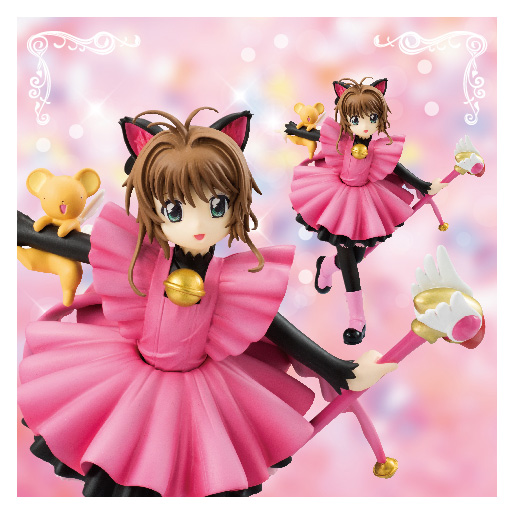 Card Captor Sakura - Kero-chan - Kinomoto Sakura - Card Captor Sakura Special Figure Series - Special Figure - Lovely Kitten (FuRyu) photo 3