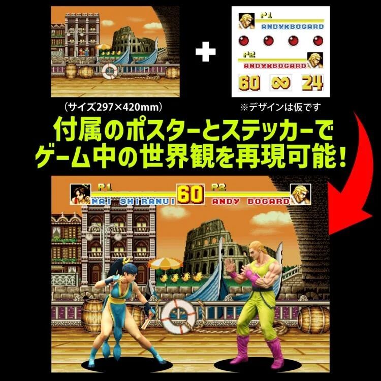 Garou Densetsu Special - Andy Bogard - The King of Collectors'24 - 2P (Studio24) photo 16