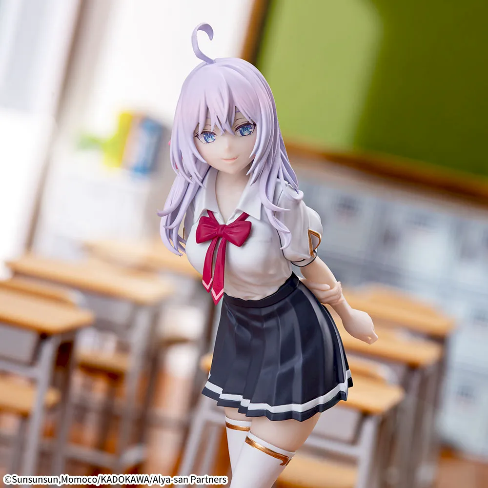 Tokidoki Bosotto Russia-go de Dereru Tonari no Alya-san - Alisa Mikhailovna Kujou - Luminasta - Natsu Seifuku (SEGA)