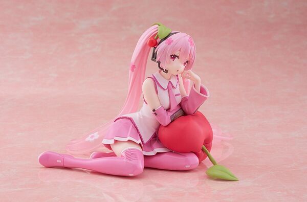 Vocaloid - Hatsune Miku - Desktop Cute - Sakura, Cherry Cushion Ver. (Taito)