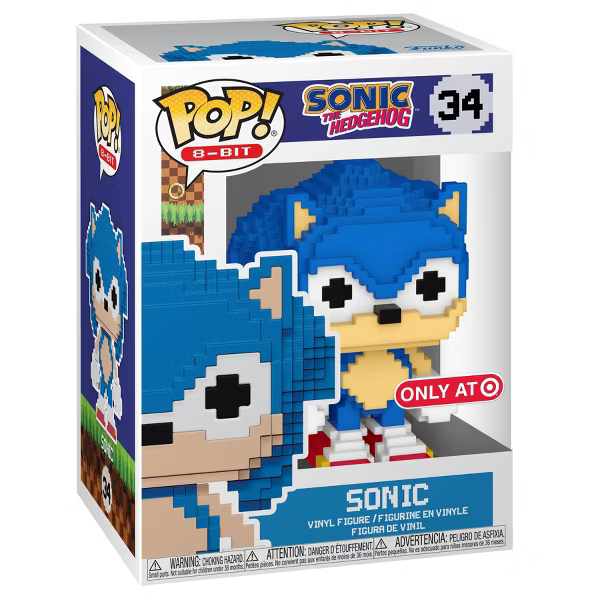 Sonic the Hedgehog - POP! 8-Bit (34) - POP! Games - POP! Vinyl (Funko Toys) photo 2