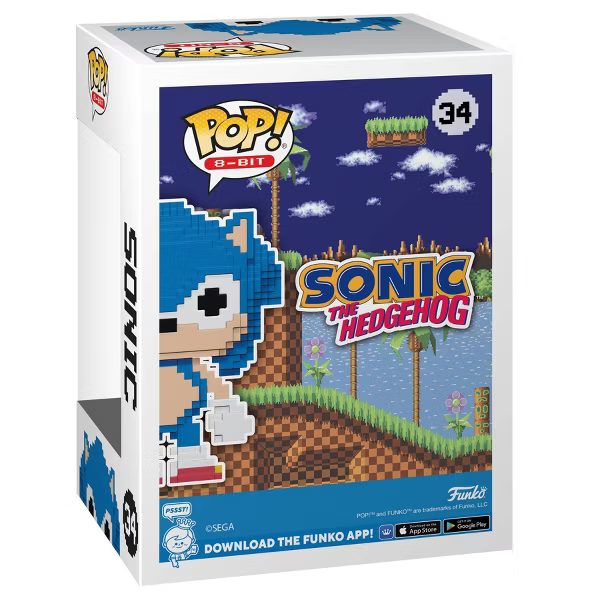 Sonic the Hedgehog - POP! 8-Bit (34) - POP! Games - POP! Vinyl (Funko Toys) photo 3