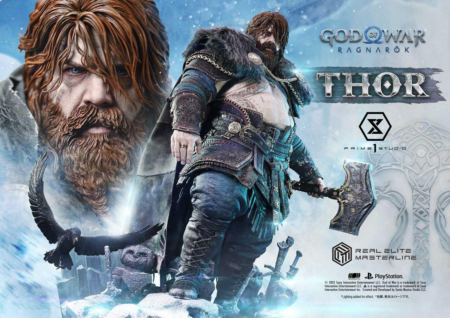 God of War Ragnarök - Thor - Real Elite Masterline (REMGOW-02) - 1/3 (Prime 1 Studio)
