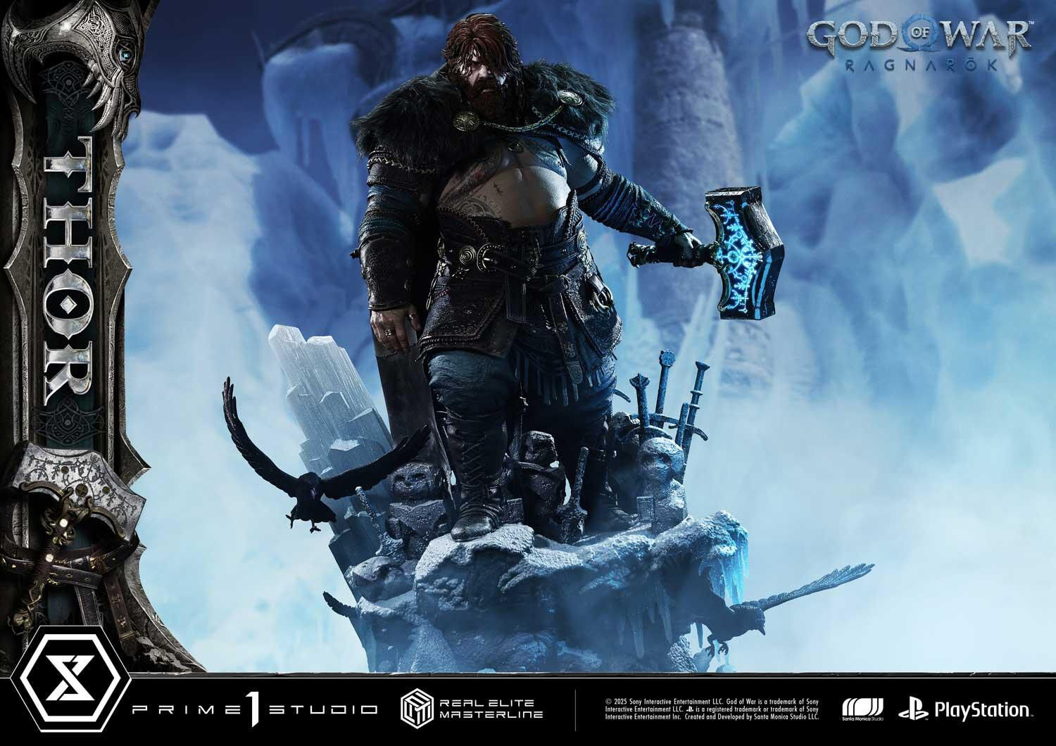 God of War Ragnarök - Thor - Real Elite Masterline (REMGOW-02) - 1/3 (Prime 1 Studio) photo 12