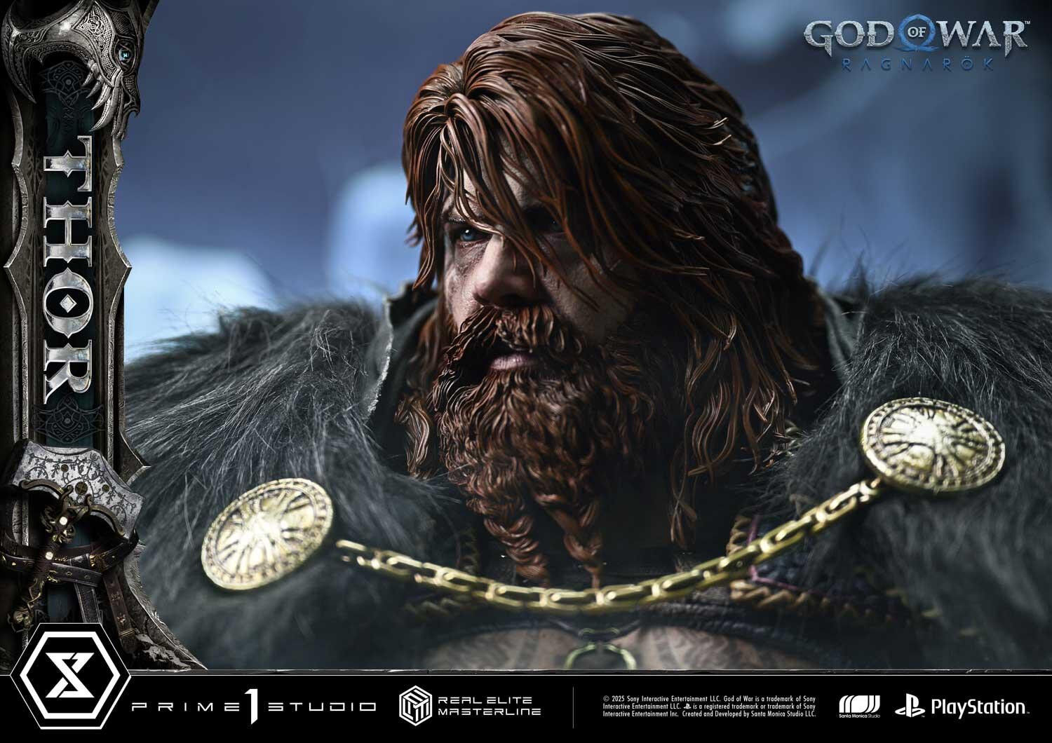 God of War Ragnarök - Thor - Real Elite Masterline (REMGOW-02) - 1/3 (Prime 1 Studio) photo 19