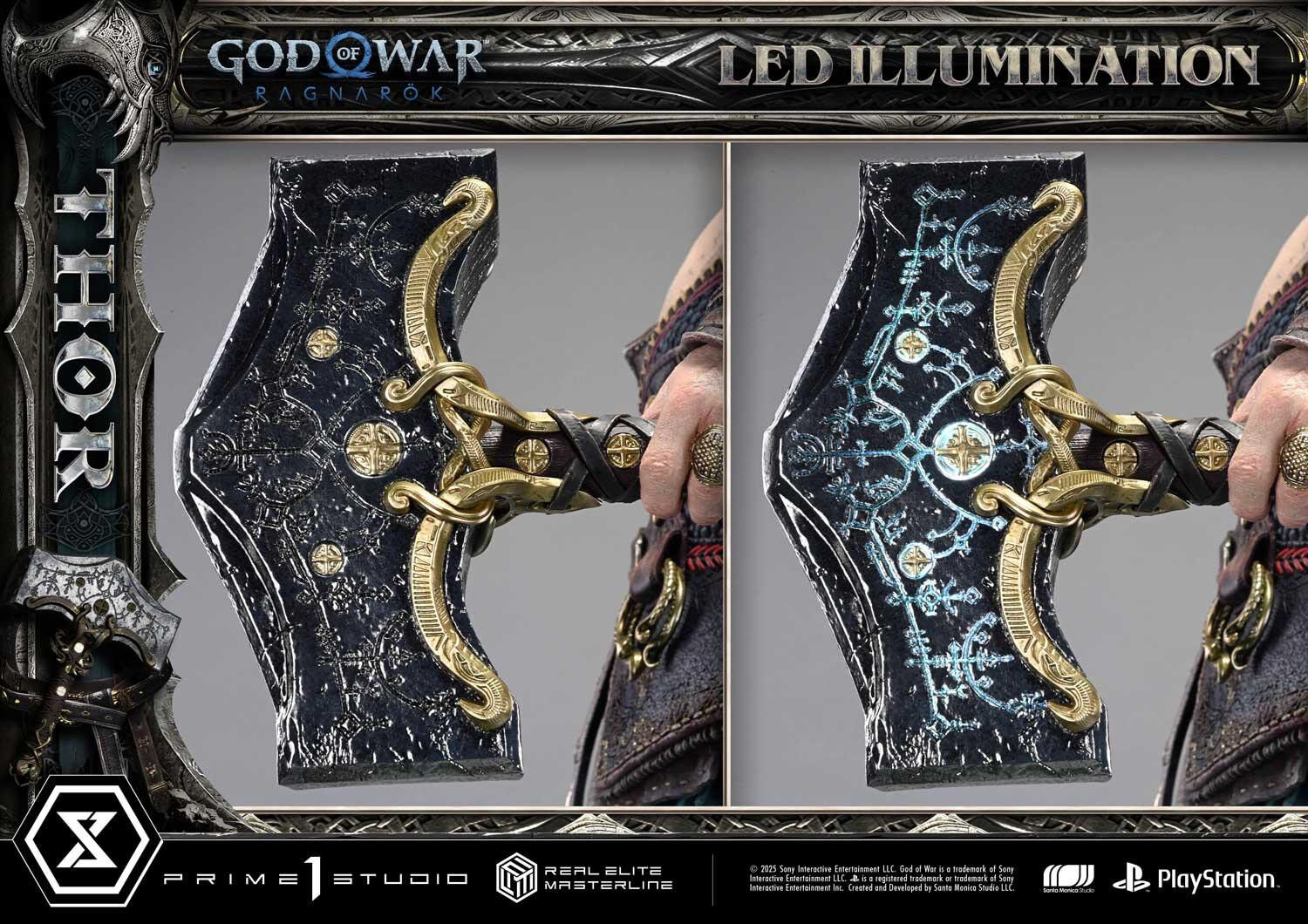 God of War Ragnarök - Thor - Real Elite Masterline (REMGOW-02) - 1/3 (Prime 1 Studio) photo 28