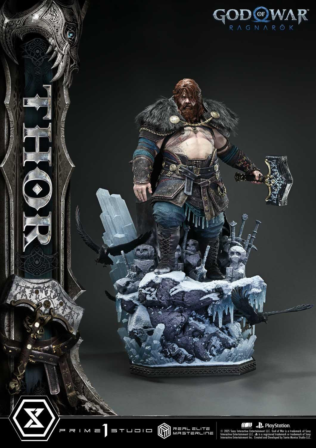 God of War Ragnarök - Thor - Real Elite Masterline (REMGOW-02) - 1/3 (Prime 1 Studio) photo 30