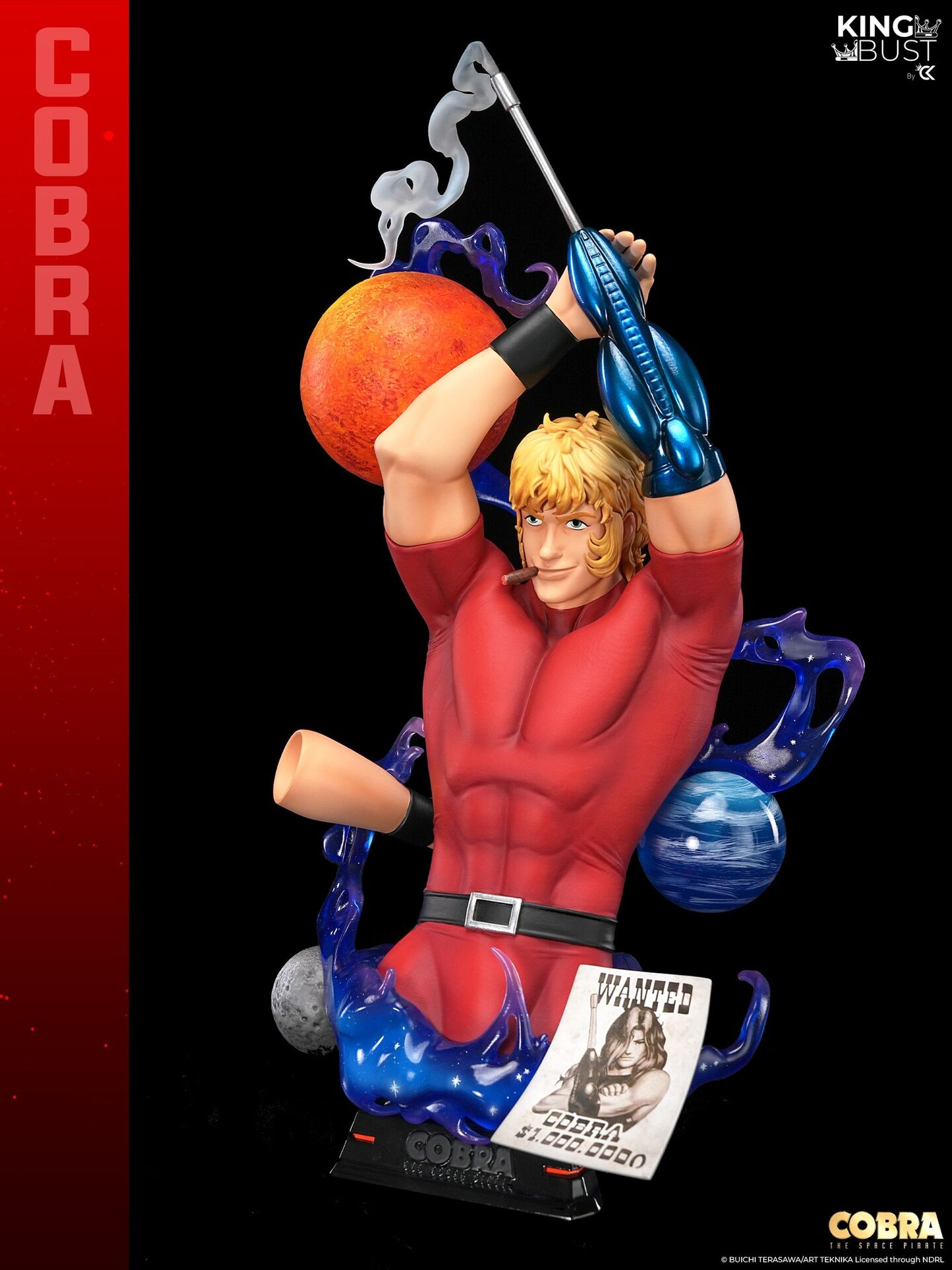 Space Adventure Cobra - Cobra - Bust - King Bust - 1/4 (Cartoon Kingdom) photo 2