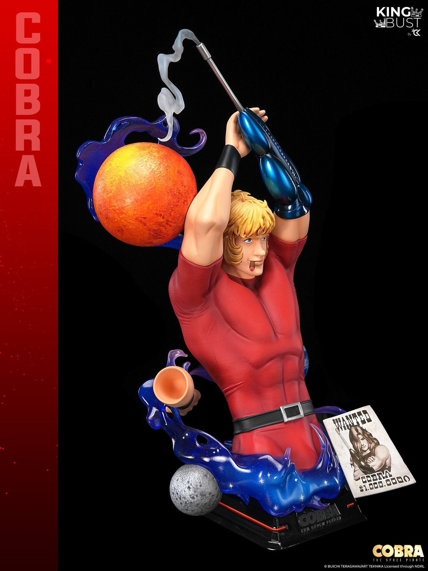 Space Adventure Cobra - Cobra - Bust - King Bust - 1/4 (Cartoon Kingdom) photo 4