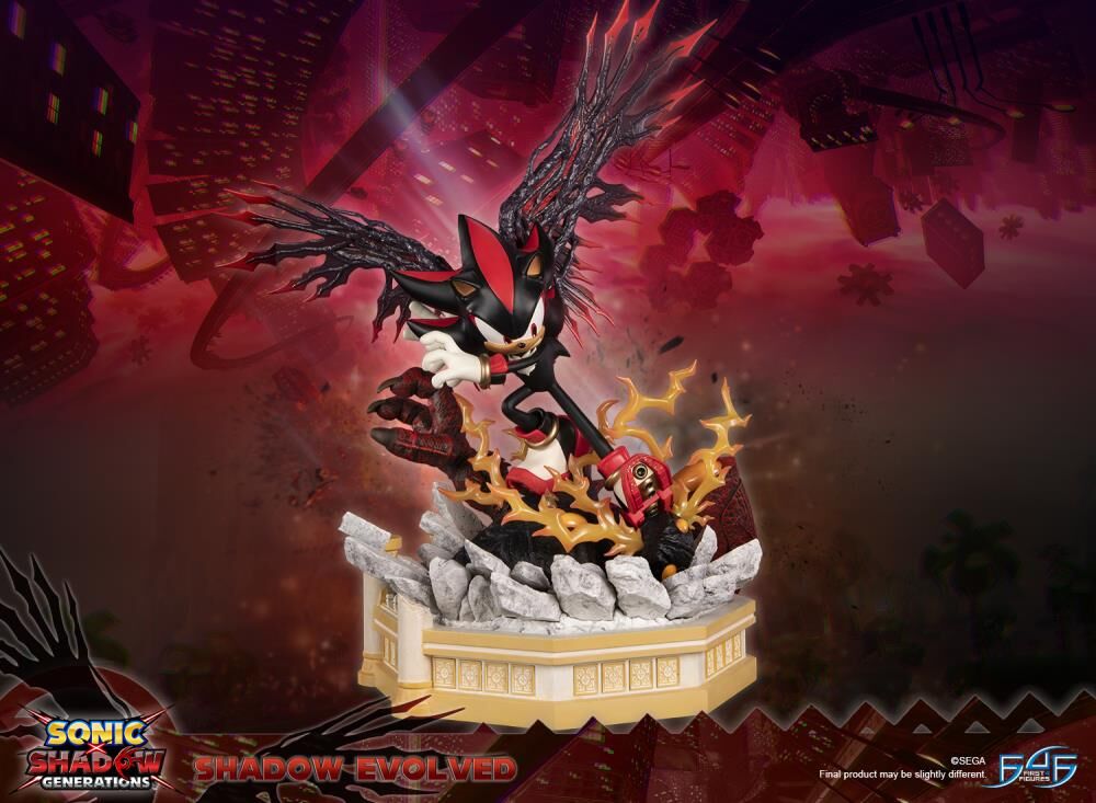 Sonic x Shadow Generations - Shadow the Hedgehog - Shadow Evolved (First 4 Figures) photo 2