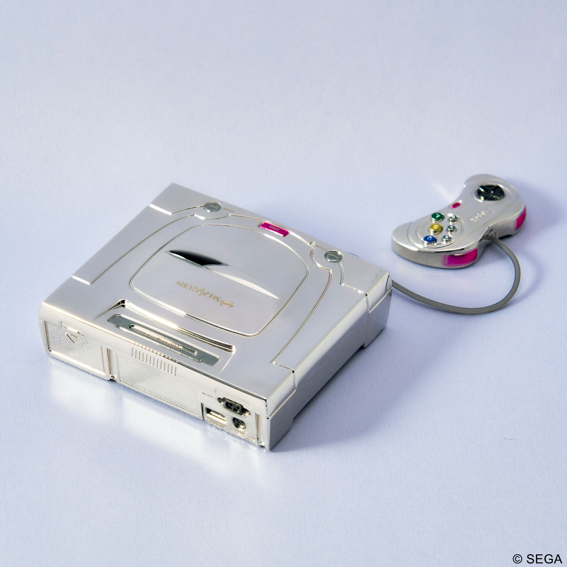SEGA Saturn - Bright Arts Gallery - Sega Saturn - White (Square Enix) photo 2