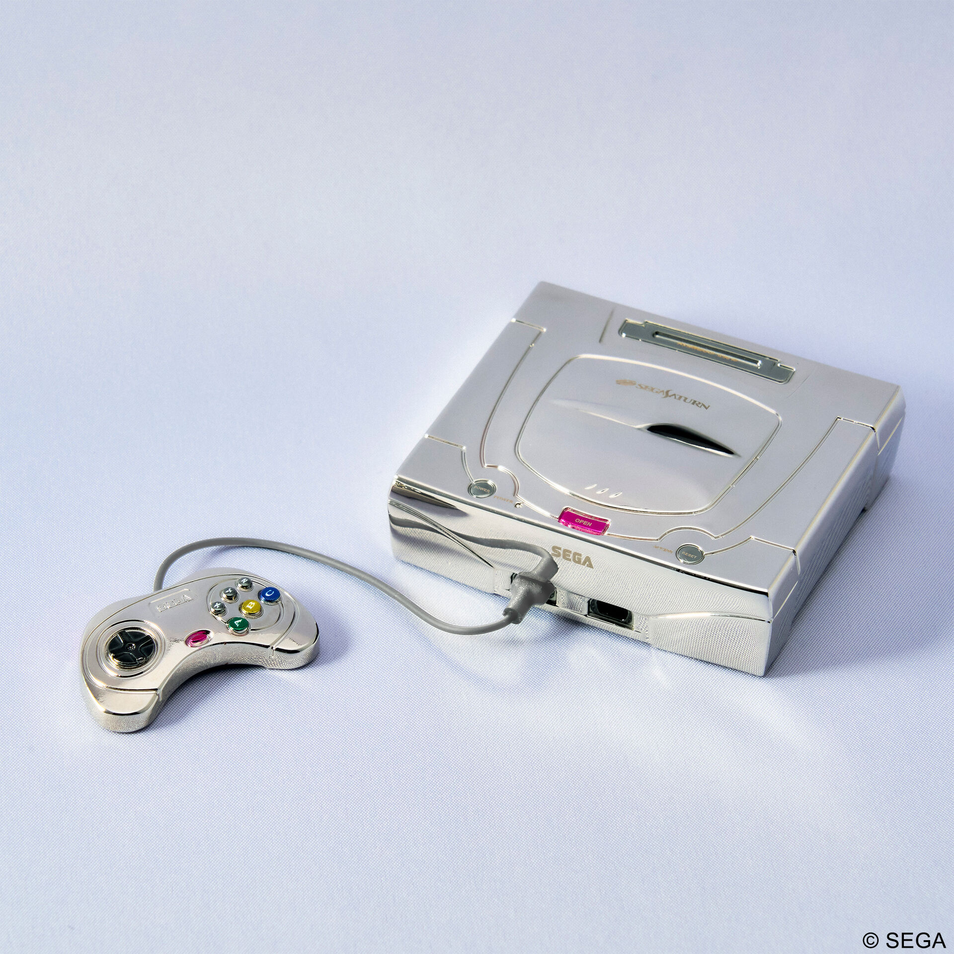 SEGA Saturn - Bright Arts Gallery - Sega Saturn - White (Square Enix) photo 3