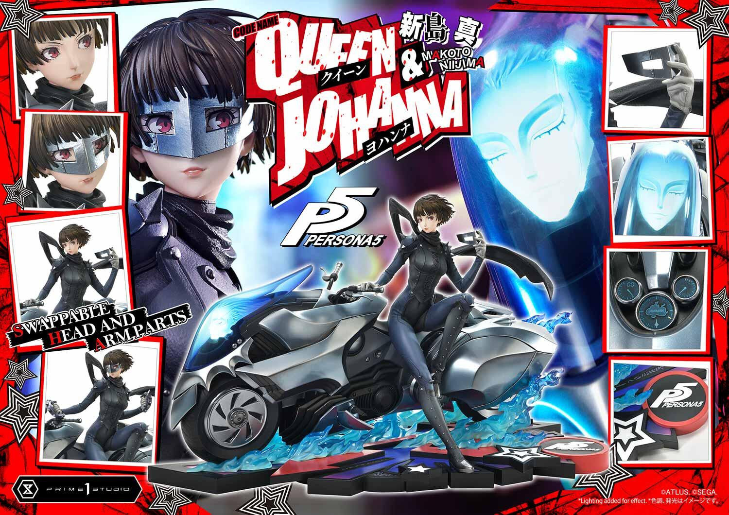 Persona 5 - Johanna - Niijima Makoto - Premium Masterline (PMP5-03) - 1/4 - Queen (Prime 1 Studio) photo 38