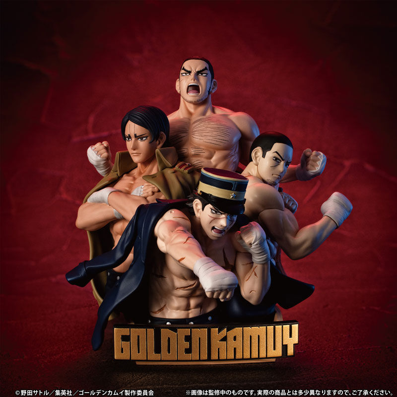 Golden Kamuy - Koito Otonoshin - Sugimoto Saichi - Tanigaki Genjirou - Tsukishima Hajime - Puchirama DX - Stenka!! (MegaHouse) photo 2