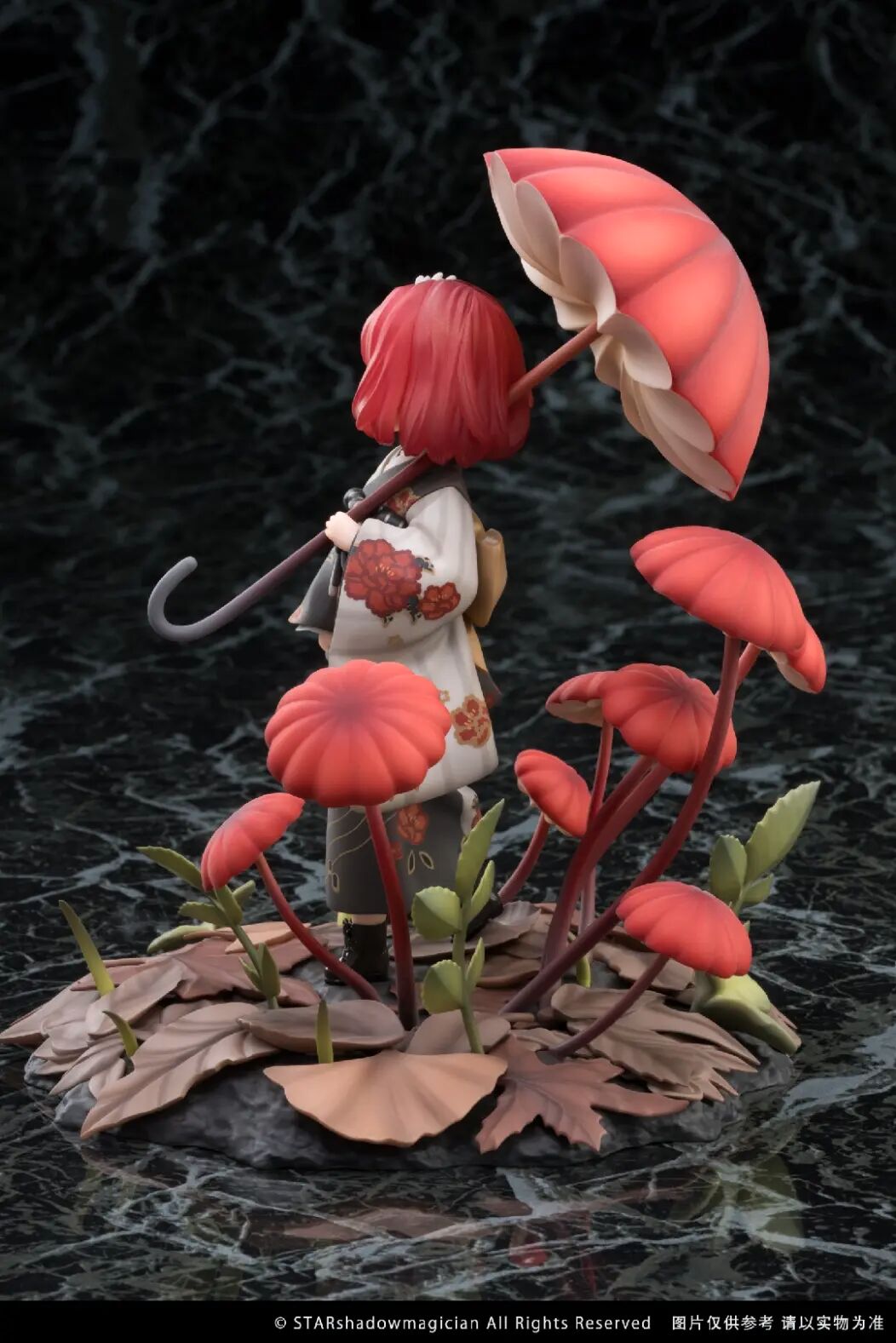 Original - Mushroom Girls Series (No.6) - Marasmius Haematocephalus - 1/1 (Merry Goods, Reverse Studio) photo 10