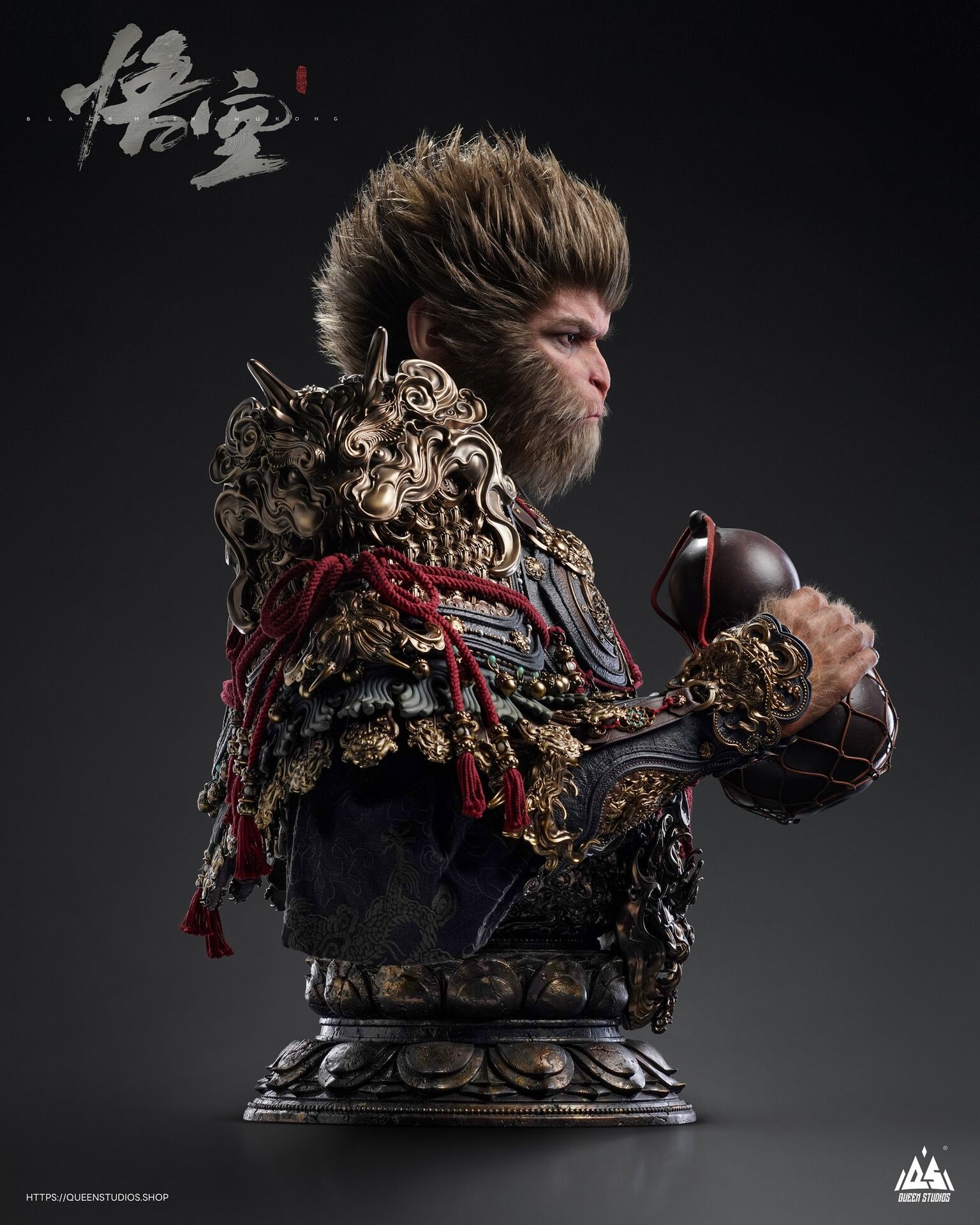 Black Myth: Wukong - Destined One - Bust - 1/1 (Queen Studios) photo 10