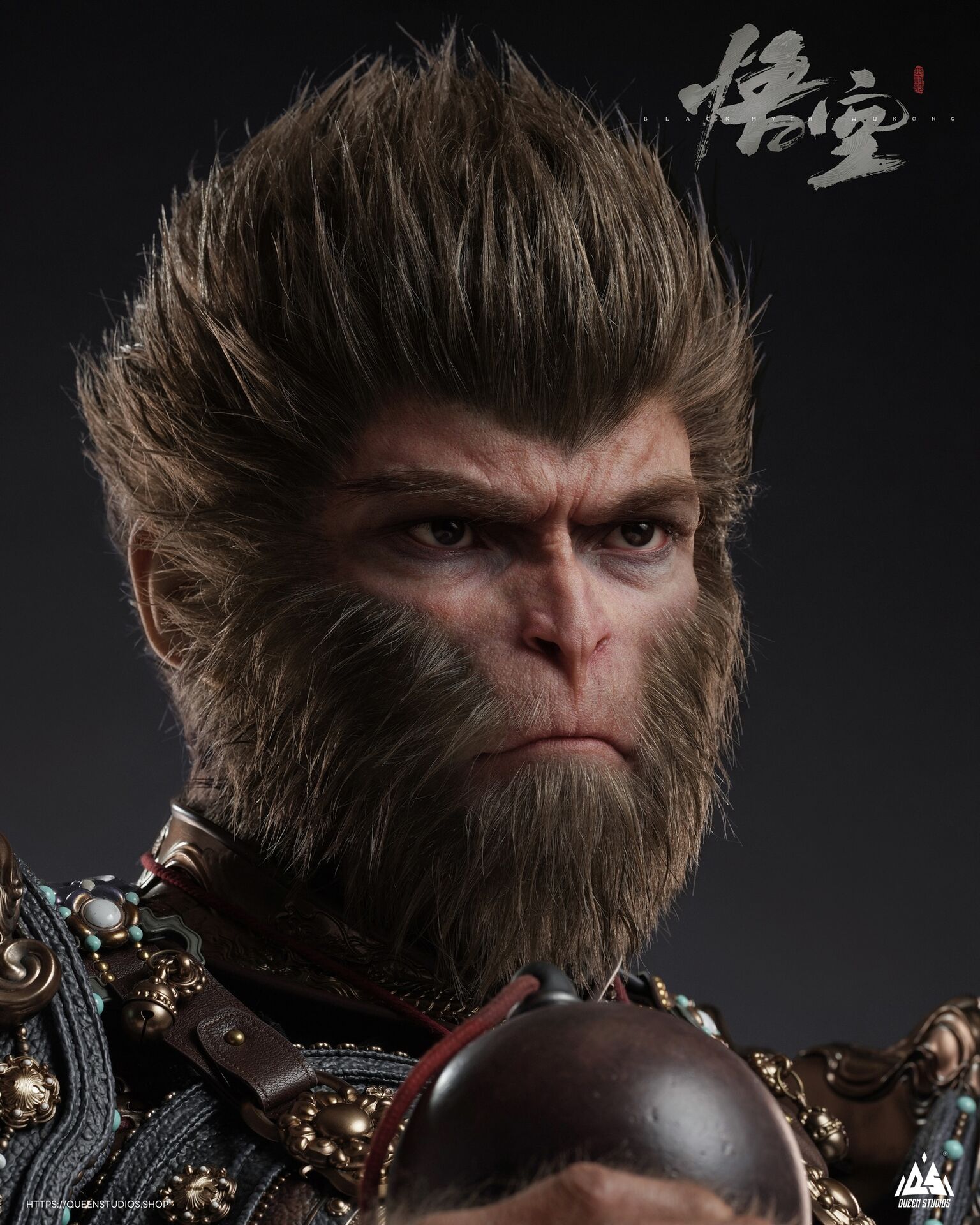 Black Myth: Wukong - Destined One - Bust - 1/1 (Queen Studios) photo 14