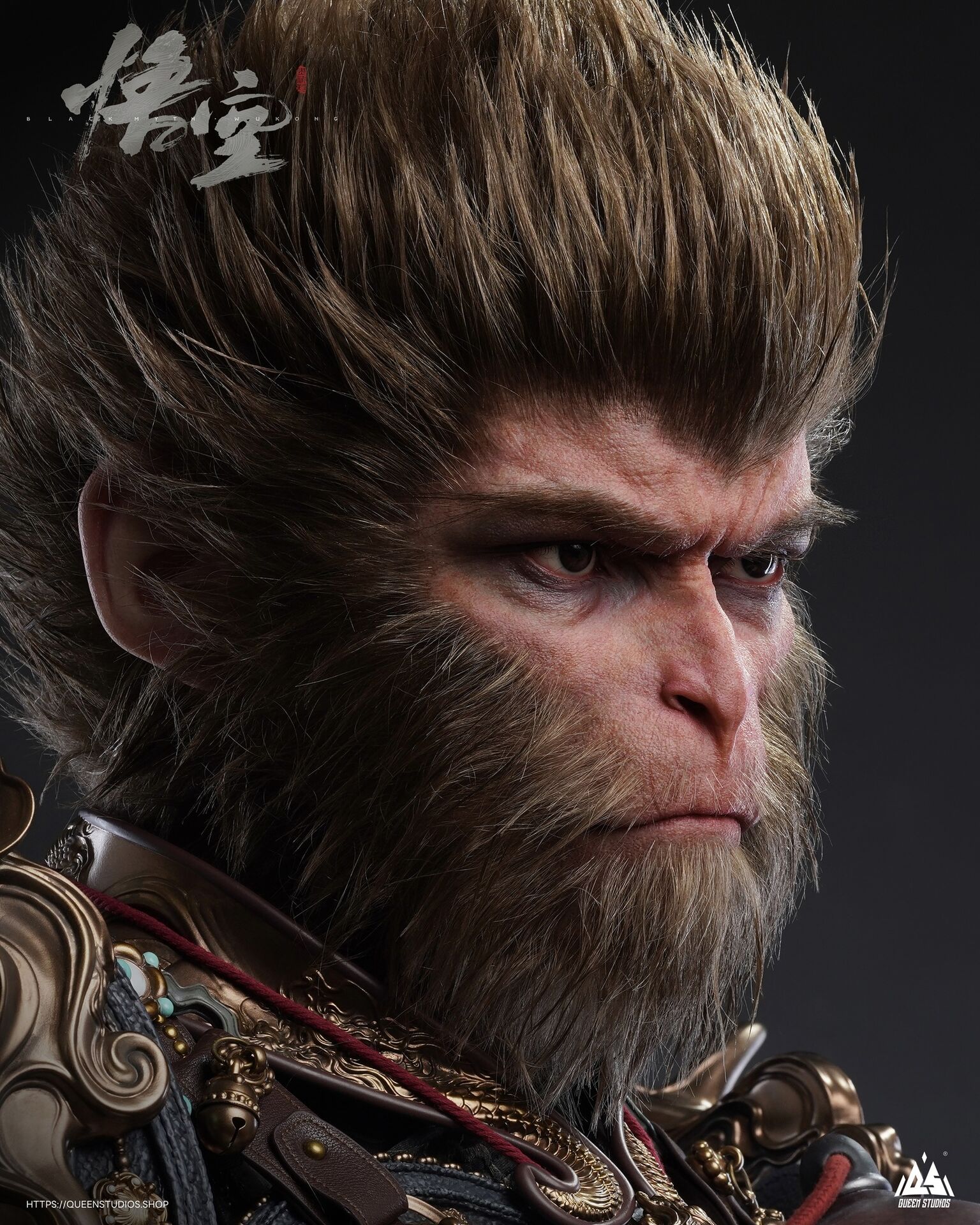 Black Myth: Wukong - Destined One - Bust - 1/1 (Queen Studios) photo 16