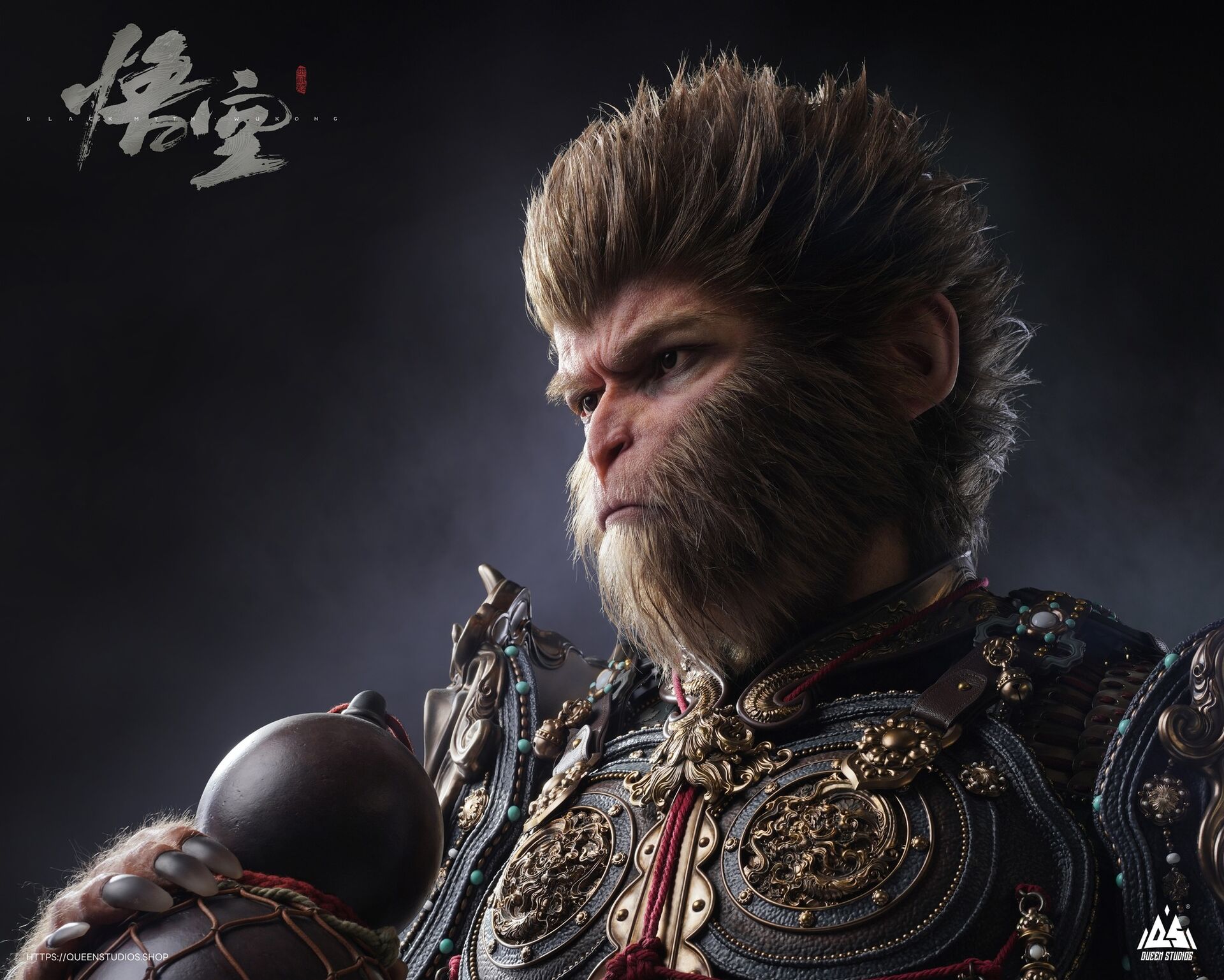Black Myth: Wukong - Destined One - Bust - 1/1 (Queen Studios) photo 17