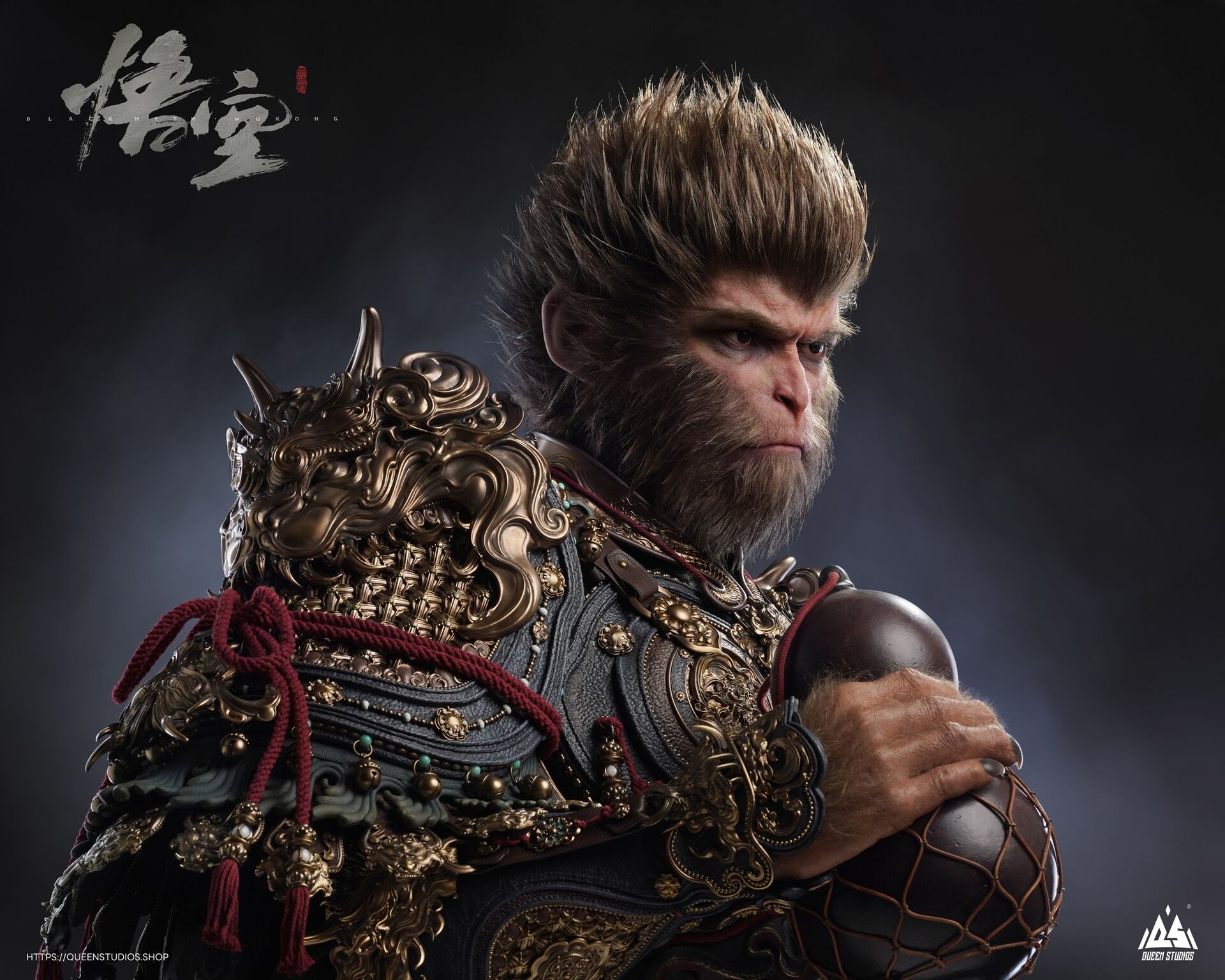 Black Myth: Wukong - Destined One - Bust - 1/1 (Queen Studios) photo 19