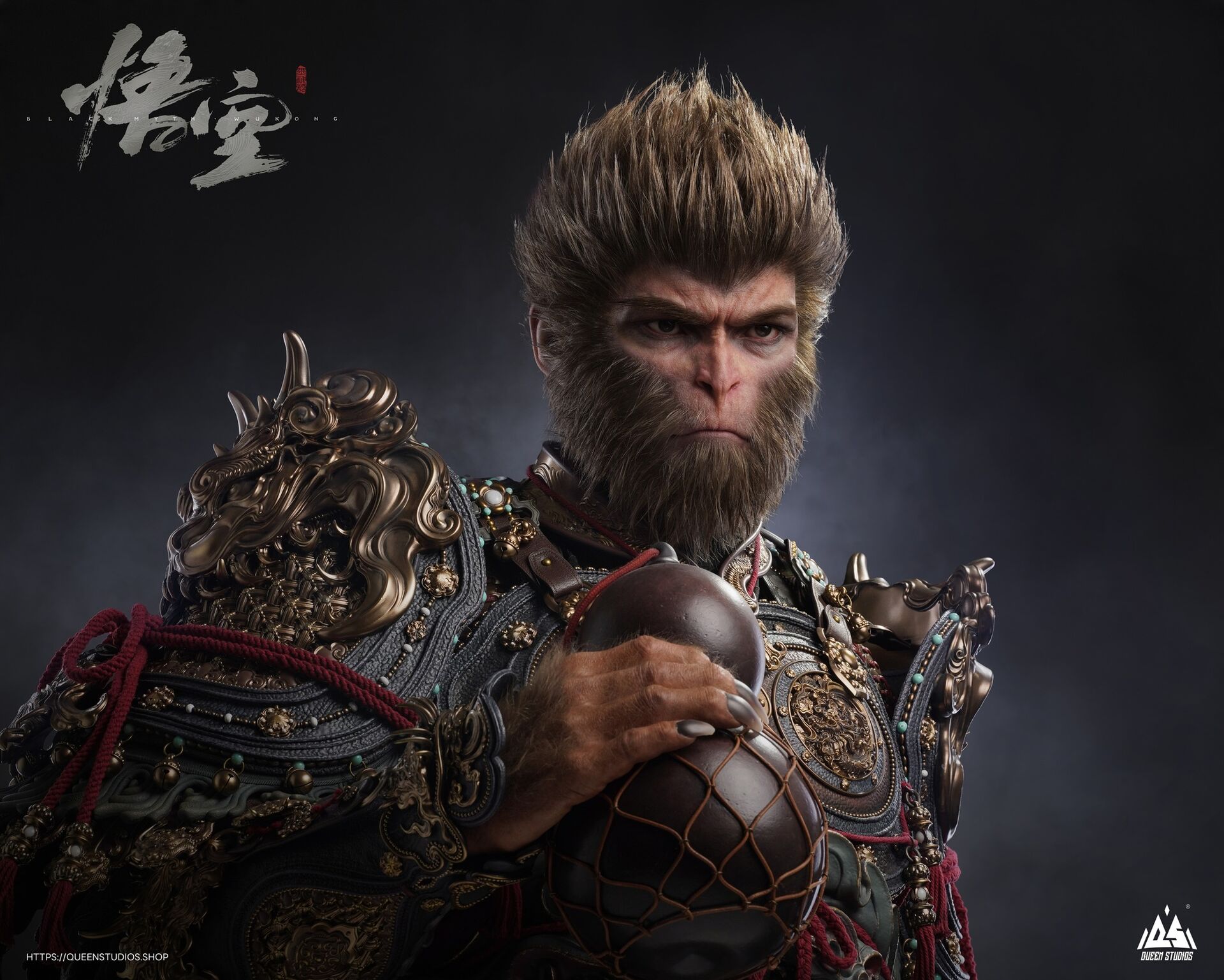 Black Myth: Wukong - Destined One - Bust - 1/1 (Queen Studios) photo 20