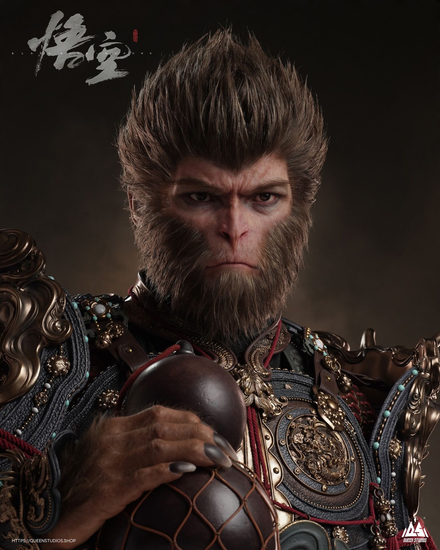 Black Myth: Wukong - Destined One - Bust - 1/1 (Queen Studios) photo 21