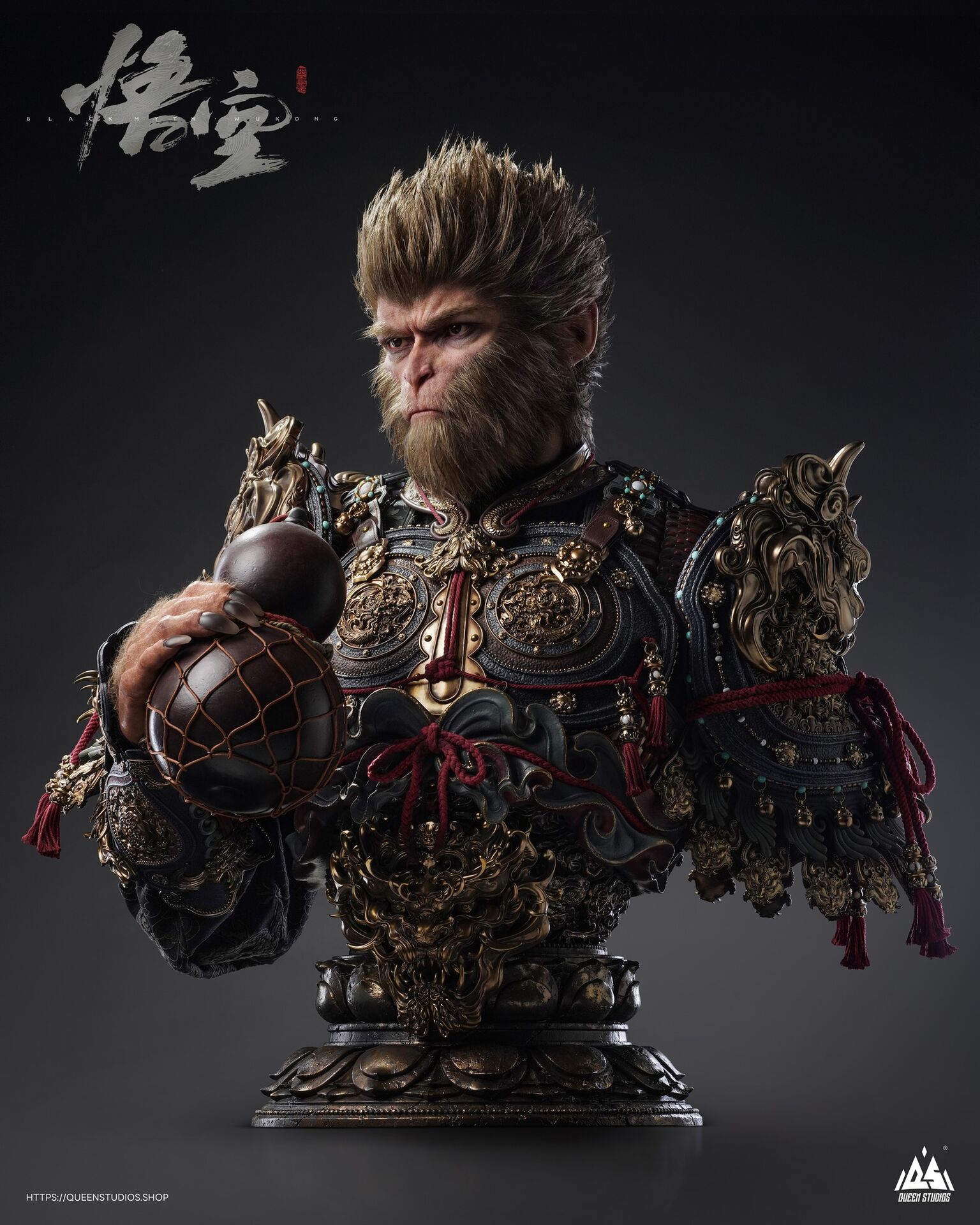 Black Myth: Wukong - Destined One - Bust - 1/1 (Queen Studios) photo 25
