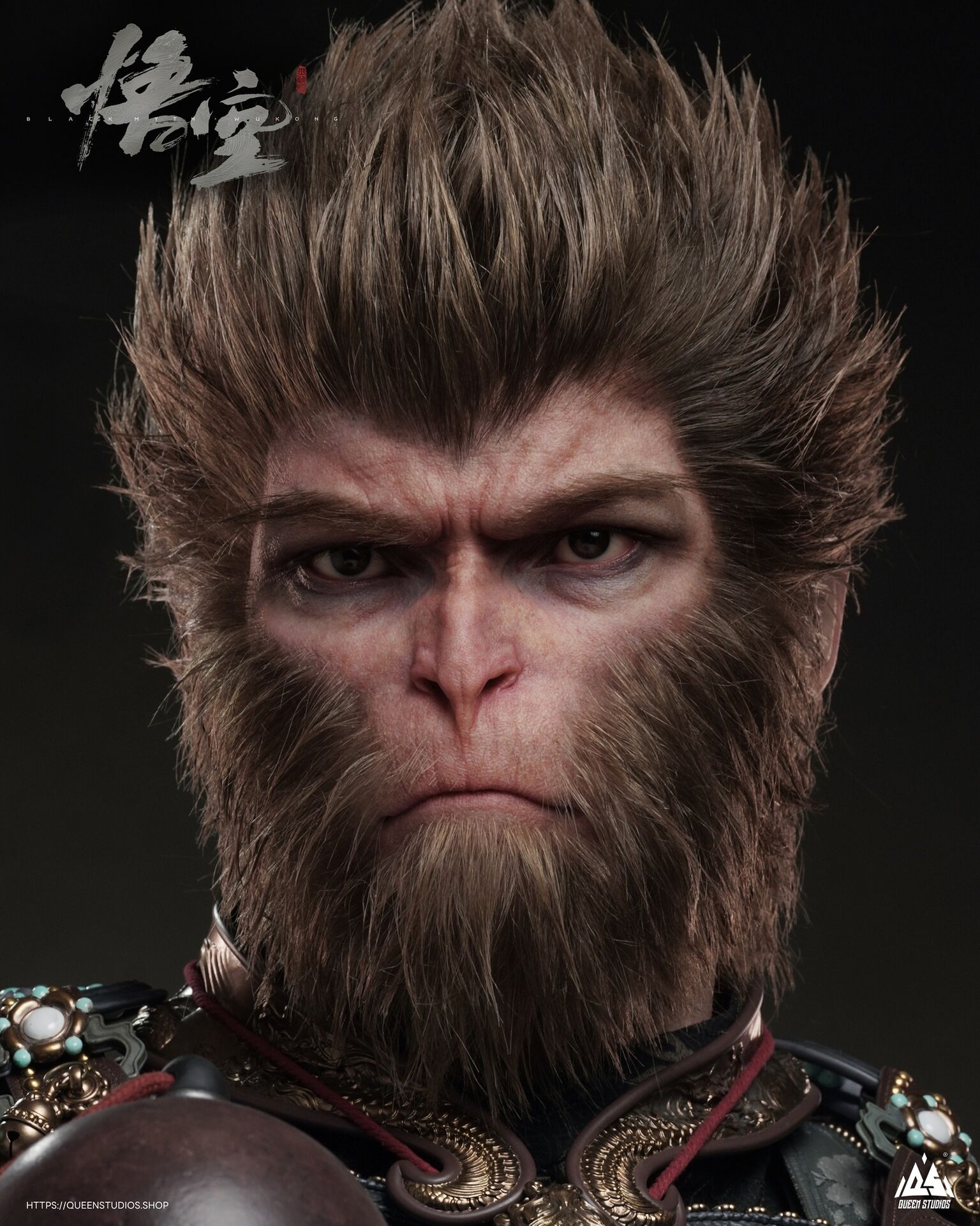 Black Myth: Wukong - Destined One - Bust - 1/1 (Queen Studios) photo 33