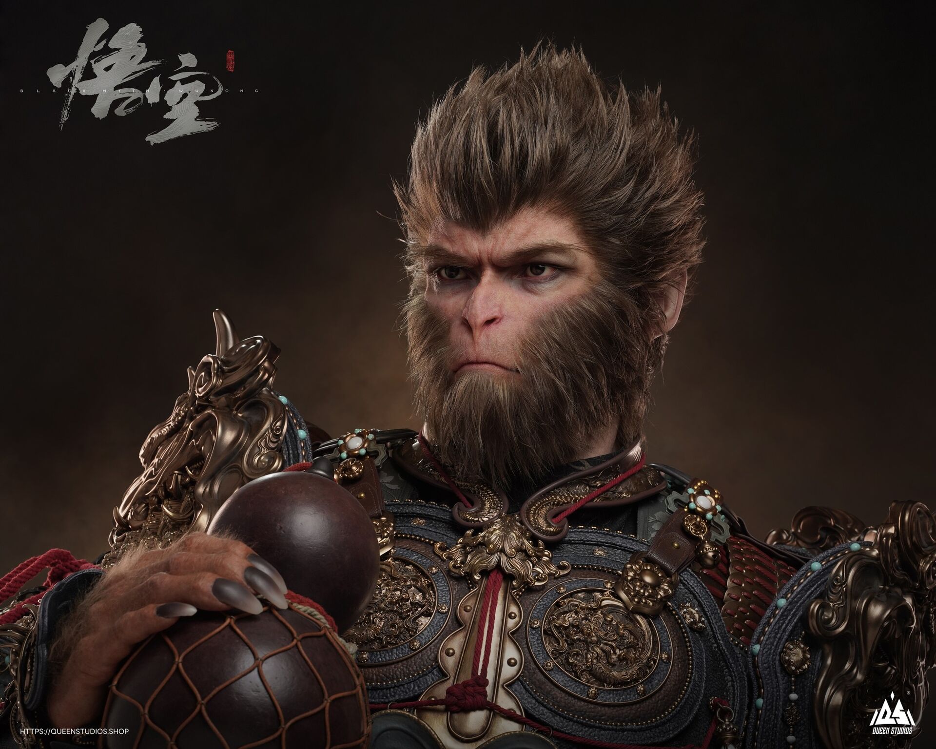 Black Myth: Wukong - Destined One - Bust - 1/1 (Queen Studios) photo 35