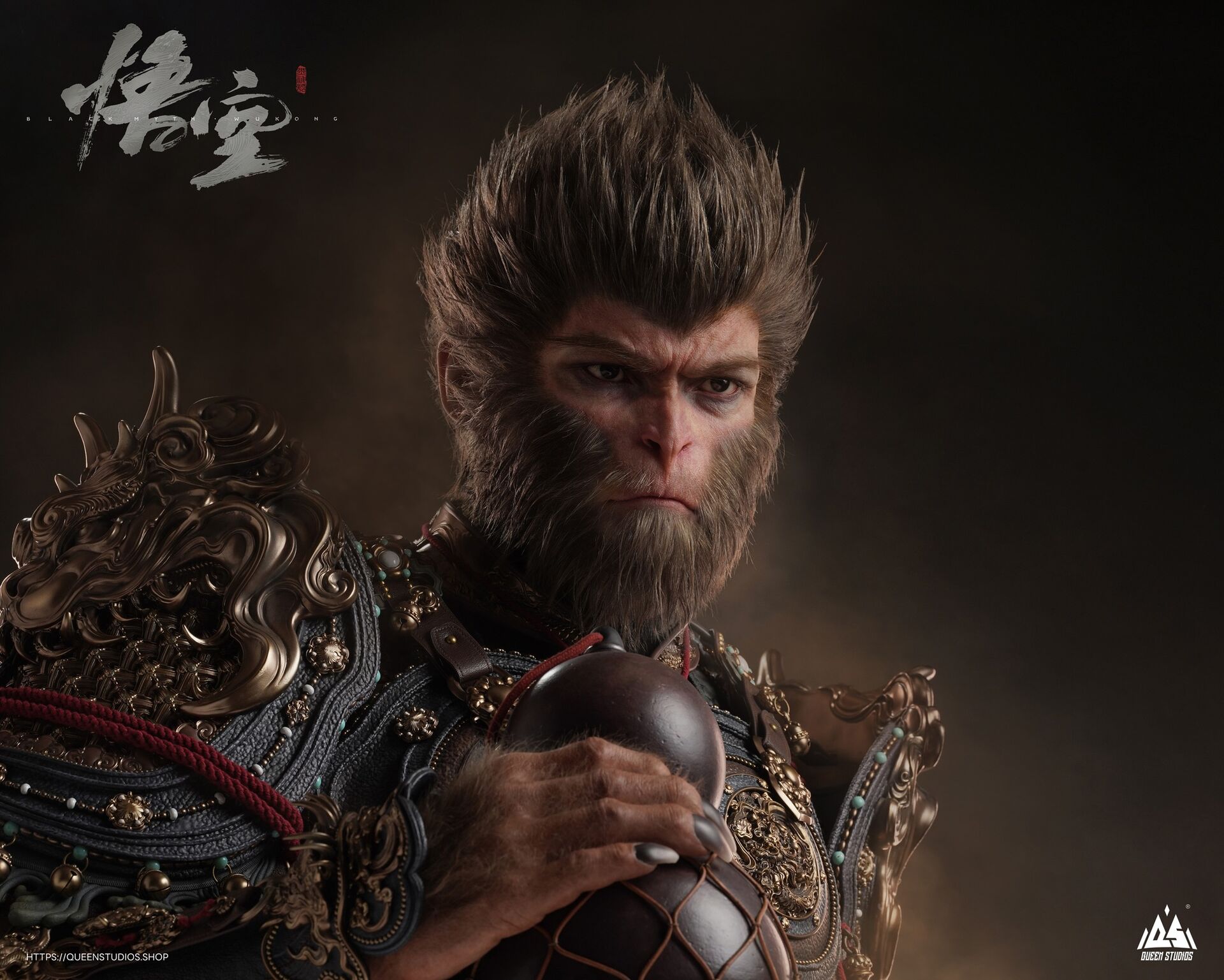Black Myth: Wukong - Destined One - Bust - 1/1 (Queen Studios) photo 36