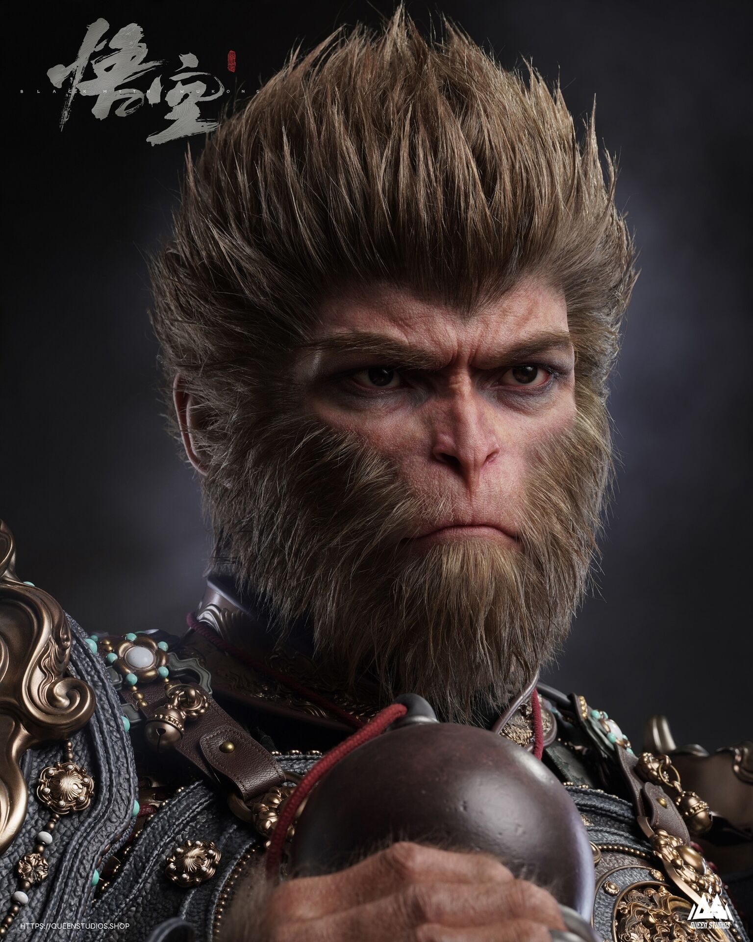 Black Myth: Wukong - Destined One - Bust - 1/1 (Queen Studios) photo 37