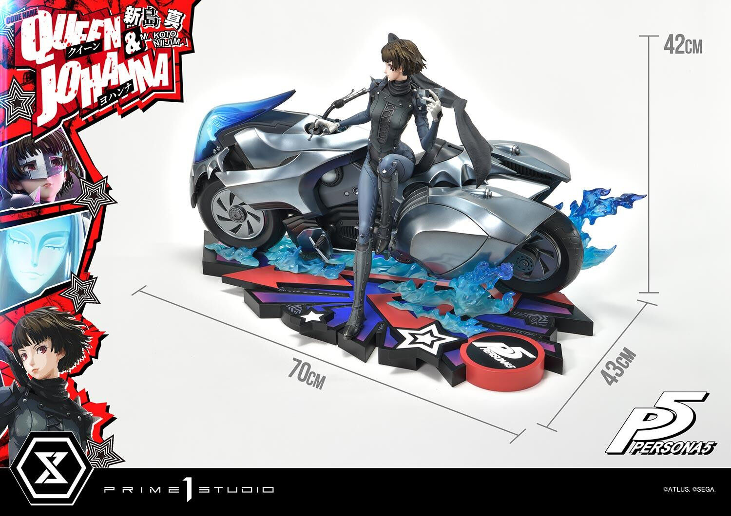 Persona 5 - Johanna - Niijima Makoto - Premium Masterline (PMP5-03S) - 1/4 - Queen, Bonus Version (Prime 1 Studio) photo 38