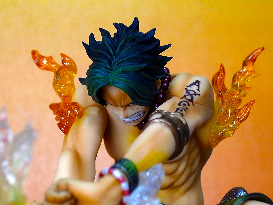 One Piece - Portgas D. Ace - Figuarts ZERO - Battle ver. Juujika , Special Color Edition (Bandai) photo 12