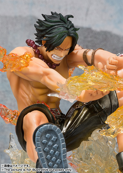 One Piece - Portgas D. Ace - Figuarts ZERO - Battle ver. Juujika , Special Color Edition (Bandai) photo 13