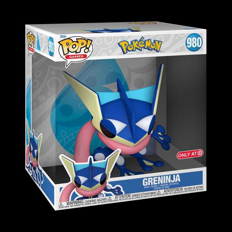 Pocket Monsters - Gekkouga - Jumbo Sized POP! - POP! Games  (#980) - POP! Pokémon - POP! Vinyl - 10-inch Pop! (Funko Toys, Target) photo 4
