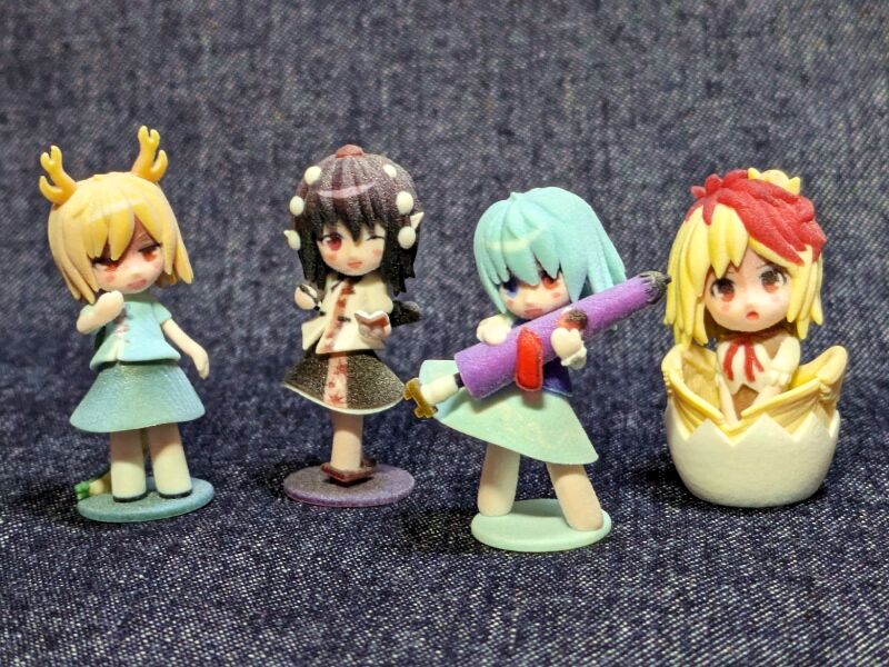 Touhou Project - Syameimaru Aya - Doujin Figure - Mini Figure (Garakuraku no Circle)
