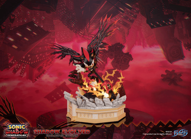 Sonic x Shadow Generations - Shadow the Hedgehog - Shadow Evolved, Exclusive Edition (First 4 Figures) photo 2