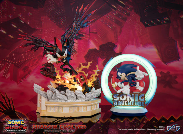 Sonic x Shadow Generations - Shadow the Hedgehog - Shadow Evolved, Exclusive Edition (First 4 Figures) photo 4