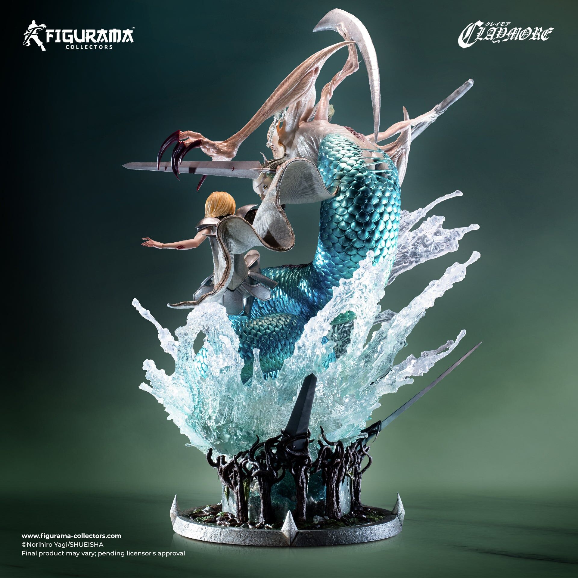 Claymore - Clare - Ophelia - Elite Exclusive Statue - 1/6 (Figurama Collectors) photo 5