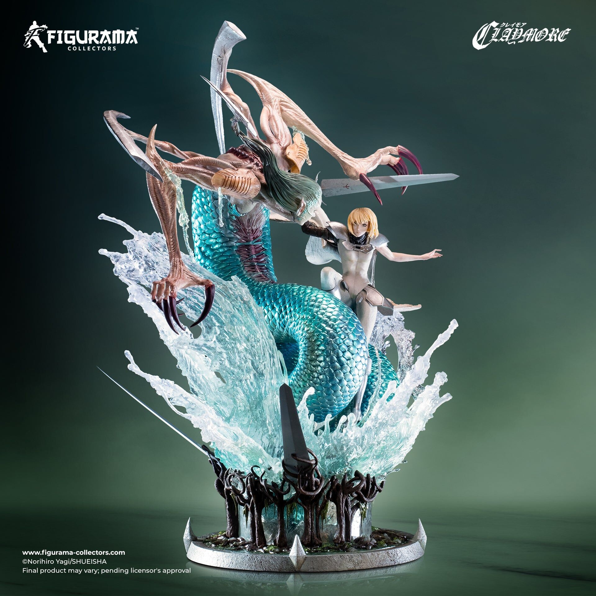 Claymore - Clare - Ophelia - Elite Exclusive Statue - 1/6 (Figurama Collectors) photo 8