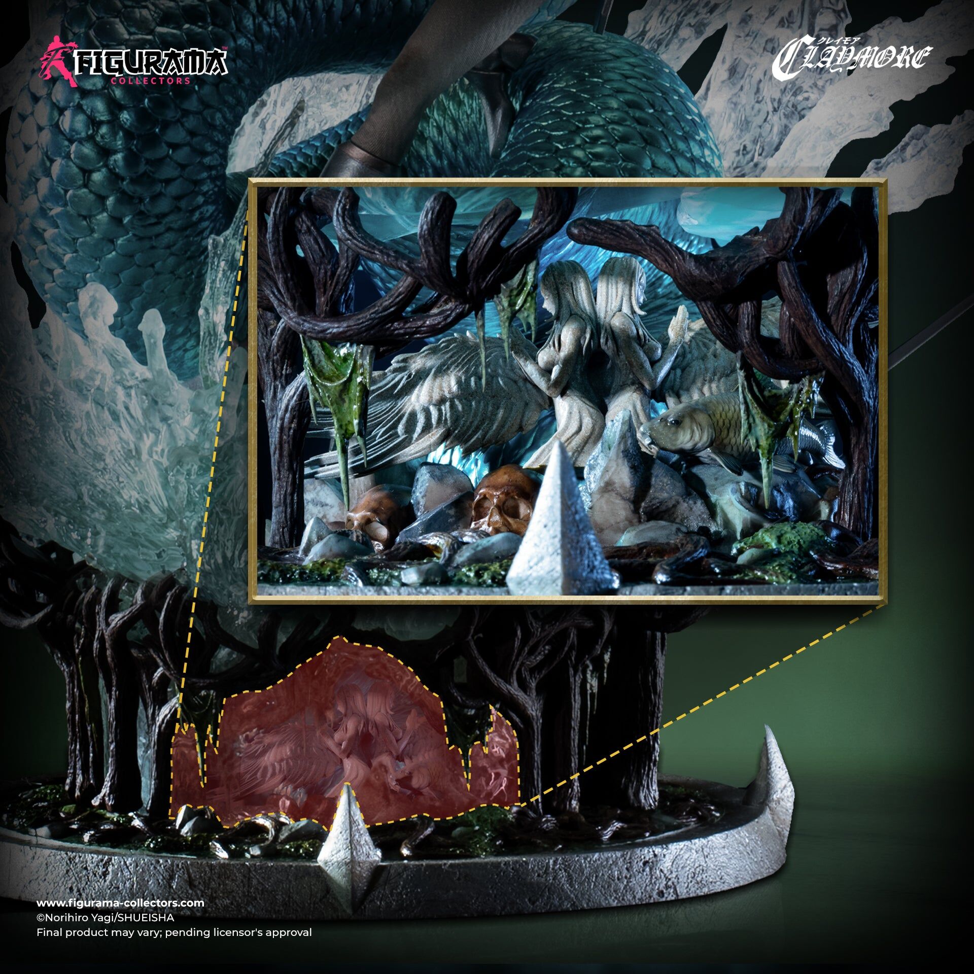 Claymore - Clare - Ophelia - Elite Exclusive Statue - 1/6 (Figurama Collectors) photo 13