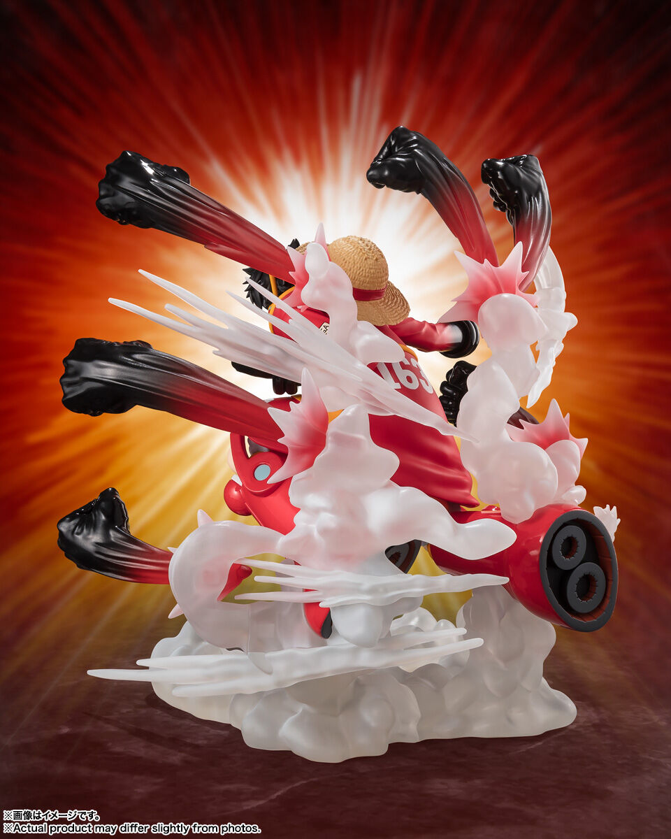 One Piece - Monkey D. Luffy - Chou Gekisen -Extra Battle- - Figuarts ZERO - Gum Gum Hawk Gatling (Bandai Spirits) photo 2